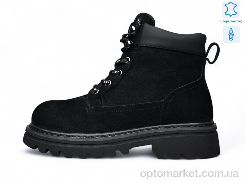 Купить Черевики жіночі ZHF135-1 MD чорний, фото 1