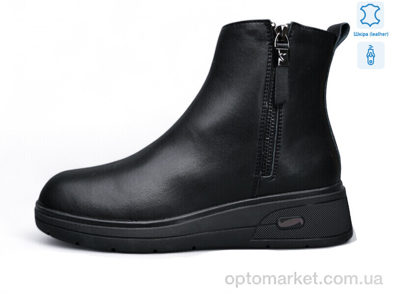 Купить Черевики жіночі ZHF737-1 MD чорний, фото 1