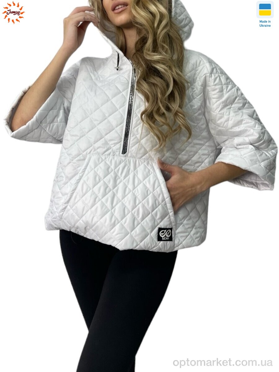 Купить Жилетка жіночі Жилетка анорак жіноча white Jumay білий, фото 3