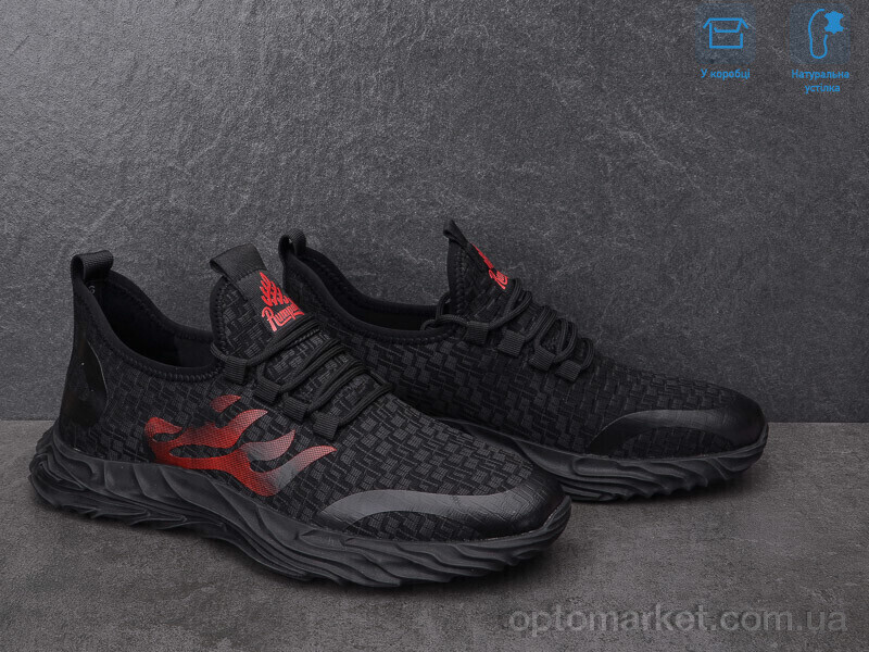 Купить Кросівки чоловічі ZHL60060 Boss Victor чорний, фото 2