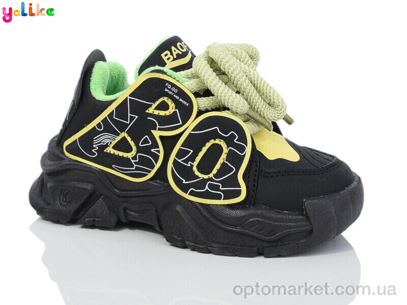 Купить Кросівки дитячі Зима 632-1 Yalike чорний, фото 1