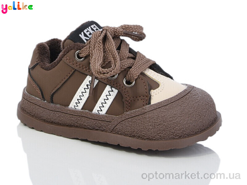 Купить Кросівки дитячі Зима 696-2 Yalike коричневий, фото 1