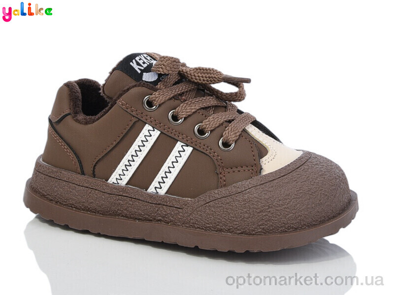 Купить Кросівки дитячі Зима 696-6 Yalike коричневий, фото 1