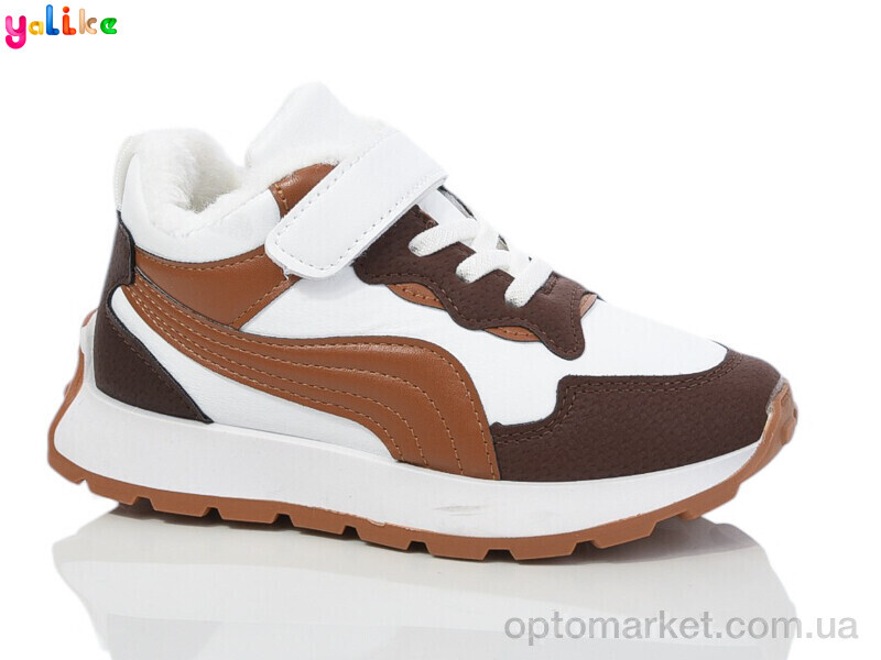 Купить Кросівки дитячі Зима 971-6 Yalike коричневий, фото 1