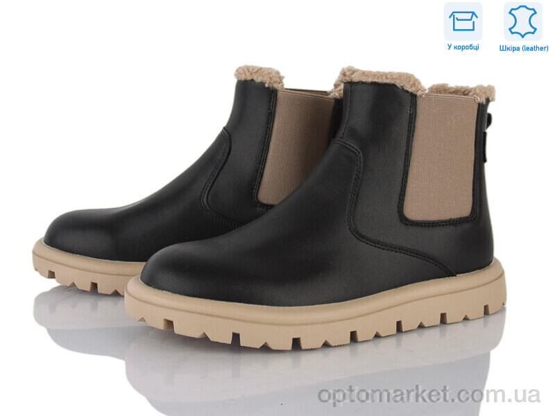 Купить Черевики жіночі ZJ2316-3 Jessica чорний, фото 1