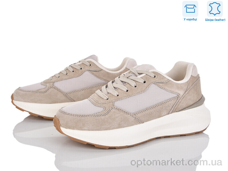 Купить Кросівки жіночі ZJ2325-3 Jesira бежевий, фото 1