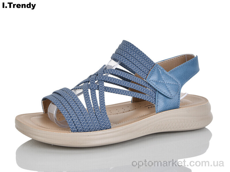 Купить Босоніжки жіночі ZK312-7 Trendy блакитний, фото 1