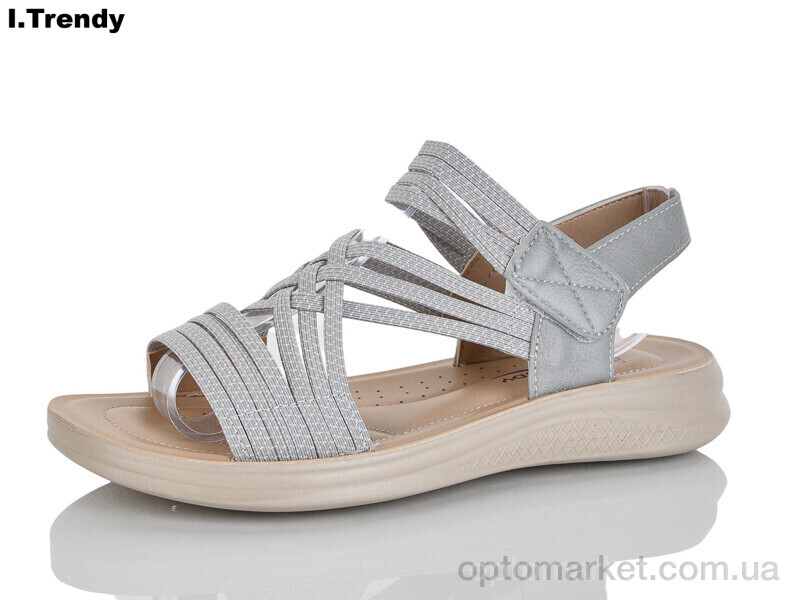 Купить Босоніжки жіночі ZK312-9 Trendy сірий, фото 1