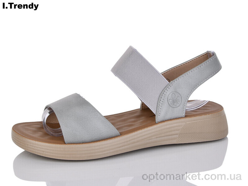 Купить Босоніжки жіночі ZK351-10 Trendy сірий, фото 1