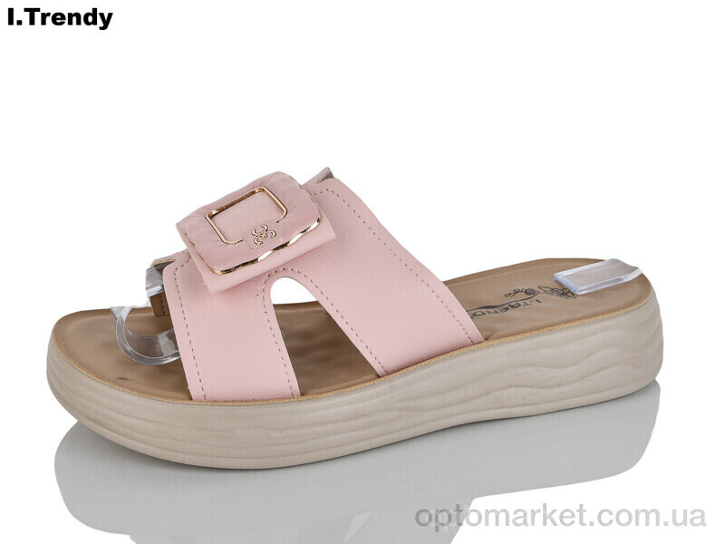 Купить Шльопанці жіночі ZK709-5 Trendy рожевий, фото 1