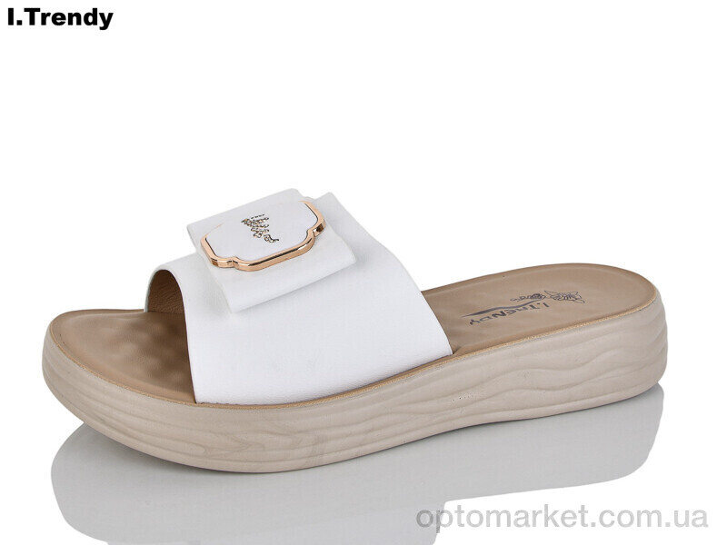 Купить Шльопанці жіночі ZK710-2 Trendy білий, фото 1