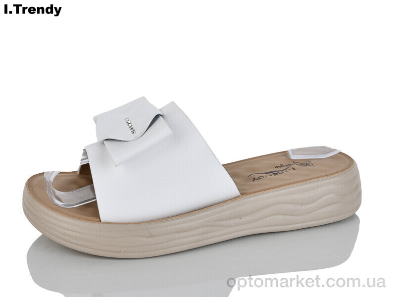 Купить Шльопанці жіночі ZK711-2 Trendy білий, фото 1