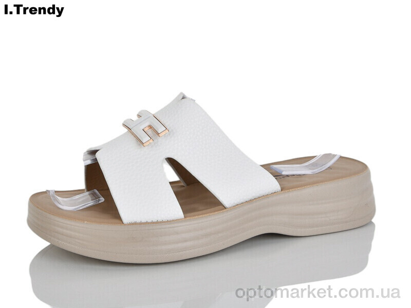 Купить Шльопанці жіночі ZK805-2 Trendy білий, фото 1