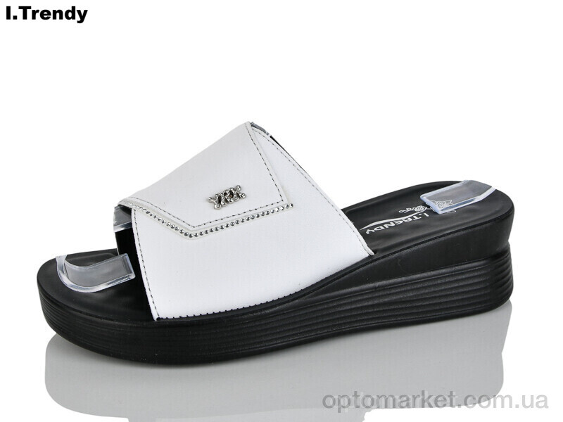 Купить Шльопанці жіночі ZK855-2 Trendy білий, фото 1