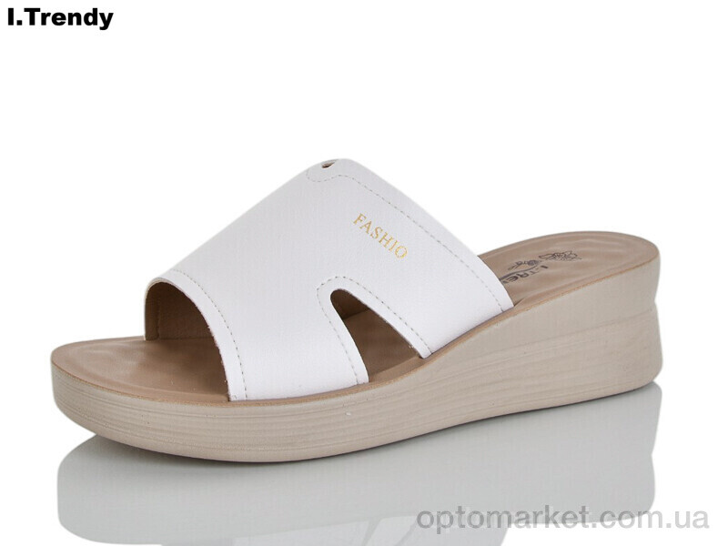 Купить Шльопанці жіночі ZK861-2 Trendy білий, фото 1