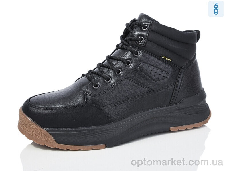 Купить Черевики чоловічі ZL311-1 Carona чорний, фото 1