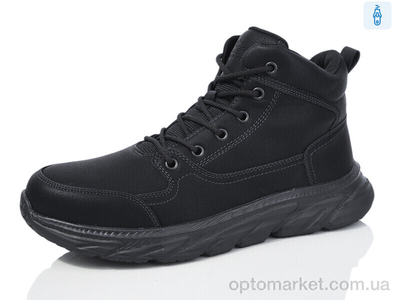 Купить Черевики чоловічі ZL675-1 Carona чорний, фото 1