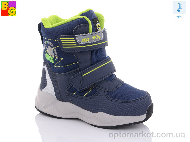 Купить Черевики дитячі ZTE23-3-0314 термо BG синій, фото 1